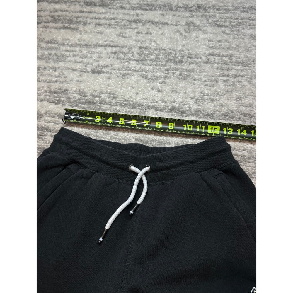 GOAT USA Sweatpants Mens Small Black Logo Joggers Fleece - Picture 5 of 9